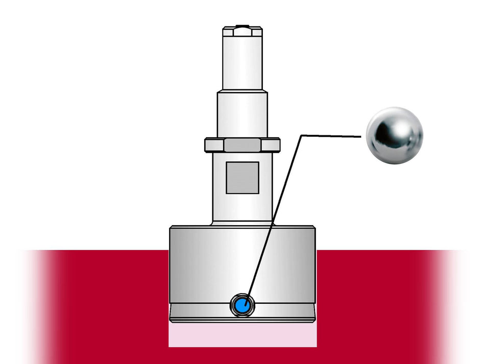 844 D-C dutinoměr s měřícím trnem >150-160 mm měřicí povrch tvrdý chrom, M10 x 1