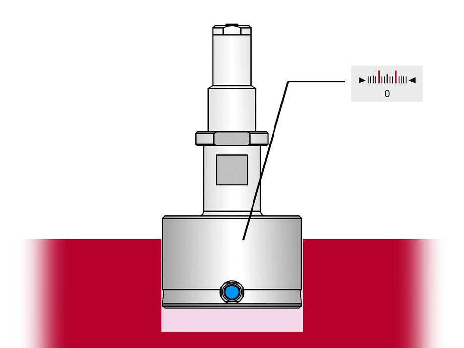 844 D-HR měřící trn D-HR >150-160 mm pro toleranci < 10 µm, M10 x 1