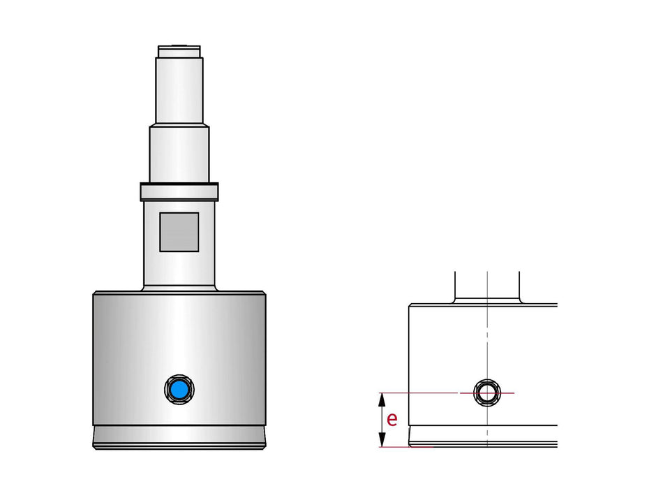844 DR-FD dutinoměr s měřícím trnem >110-120 mm s odlišným jmenovitým rozměrem, M10 x 1