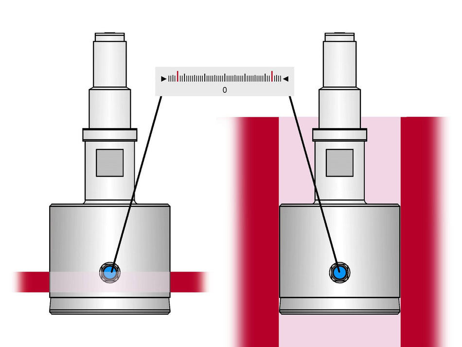 844 DR-M dutinoměr s měřícím trnem >120-130 mm rozšířený měřící rozsah, M10 x 1