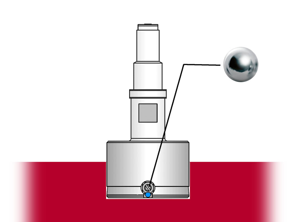 844 DS-C dutinoměr s měřícím trnem 8-9 mm měřicí povrch tvrdý chrom, M6x0,75