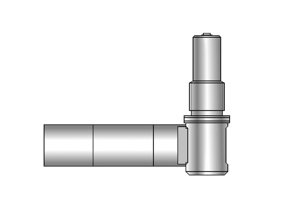 844 Dw Winkelkusů 90° Ø 17,9 mm, M10 x 1