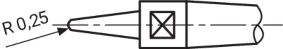 40 He 11 měř. dotek s hrotem