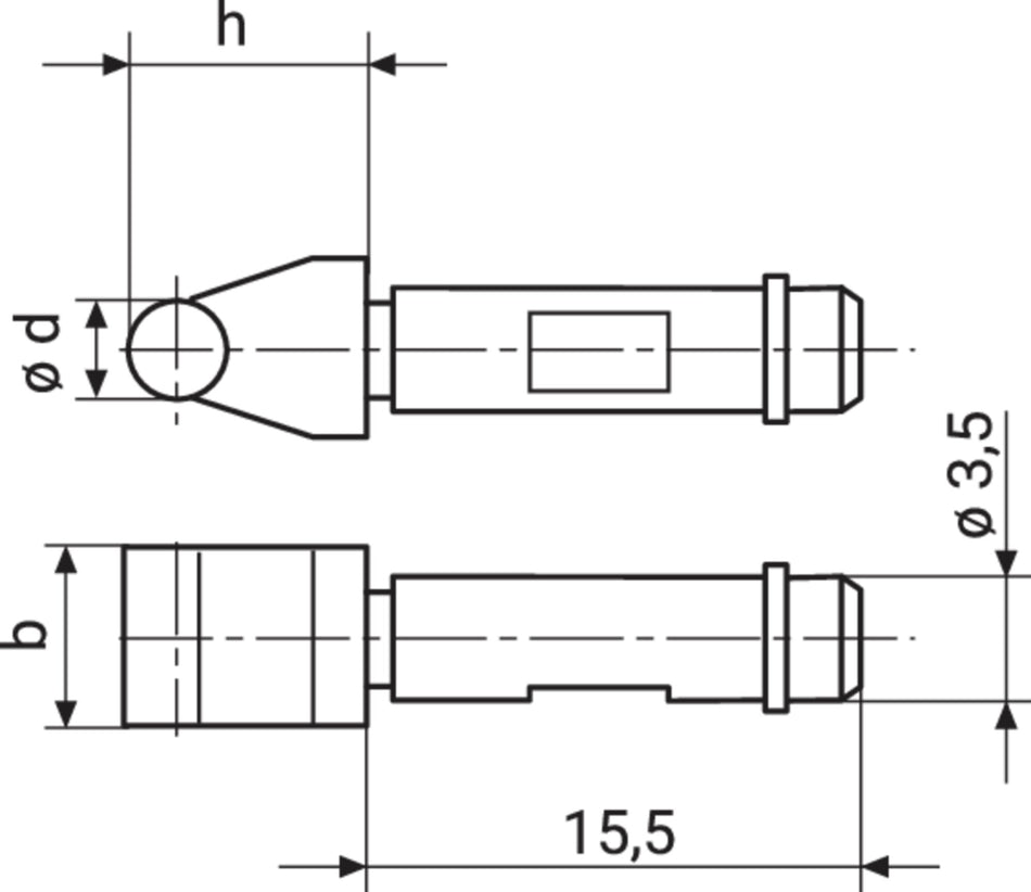 Válečkový měr.dotek 3,5 mm TK pro 40Z/44FZ/852