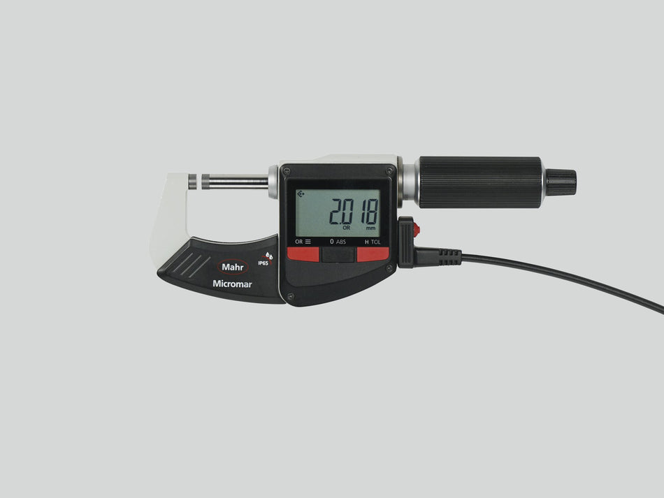 40 EWR digitální třmenový mikrometr IP65 s datovým výstupem, rozsah měření: 75-100mm