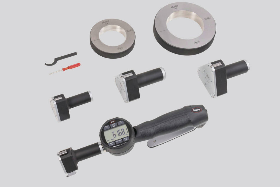 844 EWR digitální rychloměřič vnitřních rozměrů s datovým výstupem, rozsah měření: 50 - 100 mm dělení stupnice 0,001mm, v sadě