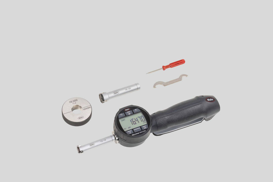 844 EWR digitální rychloměřič vnitřních rozměrů s datovým výstupem, rozsah měření: 12 - 20 mm dělení stupnice 0,001mm, v sadě