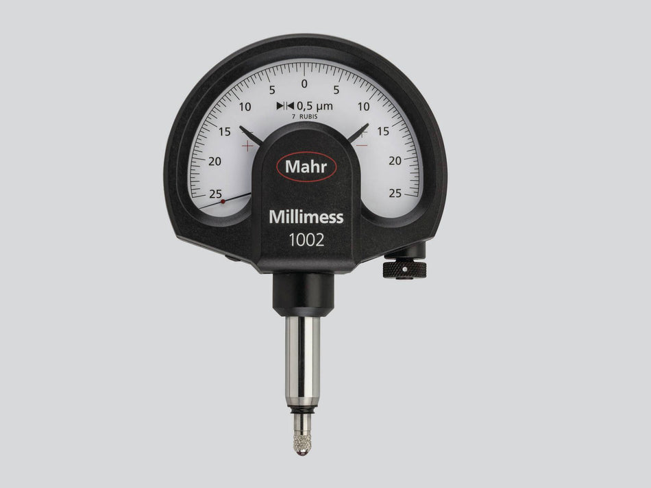 1002 přesný úchylkoměr Millimess ±25µm / 0,5µm Zifferblatt weiß