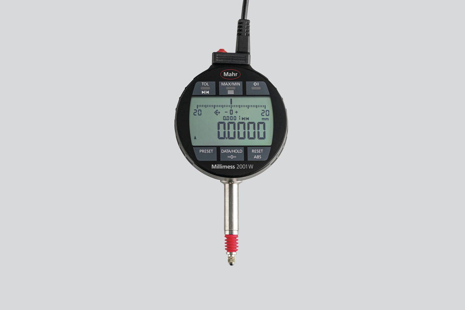 2001 W digitální indikátor měřicí rozsah ± 1mm / 0,1µm