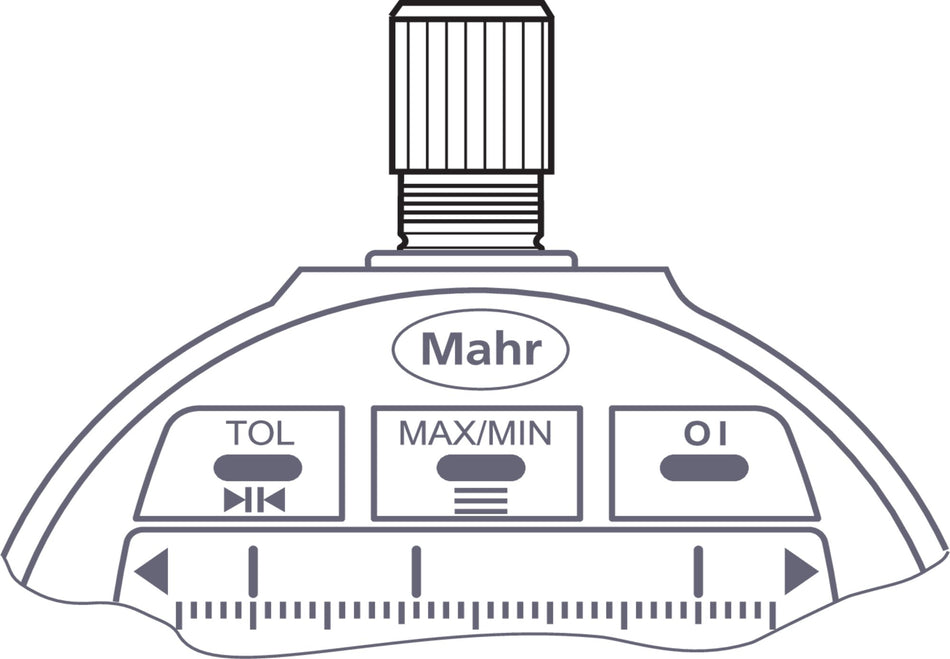 2000 m Nastavení měřicí síly einstellung